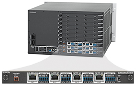 Extron Now Shipping Four-Channel DTP Output Card for Quantum Ultra with Selectable DTP / XTP / HDBaseT Output Modes