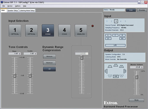 Main Input