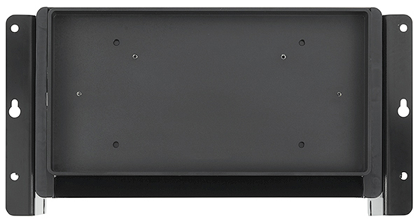 Optional Cable Cubby 1252 MS Lid Tray Kit accommodates wood, natural stone, or other material, provided by the installation carpenter, to match the surface of the furniture