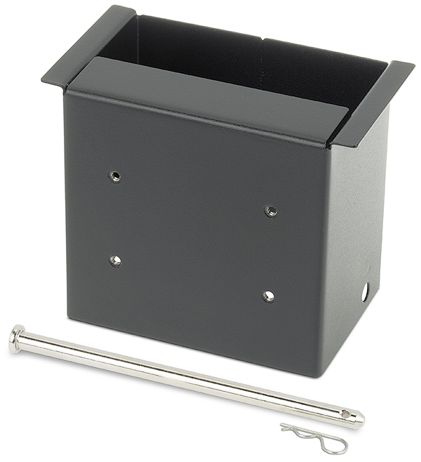 Cable Cubby 1200 shown with included and optional Retractor Bracket Kits; Retractor modules sold separately