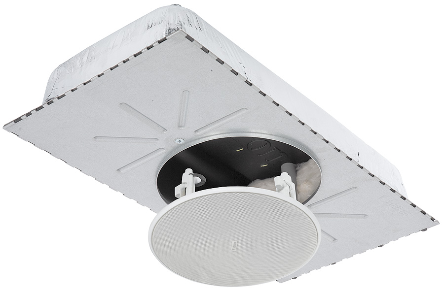 CS 120P Plenum Rated Enclosure and CS 3T Full-Range Open Back Ceiling Speaker