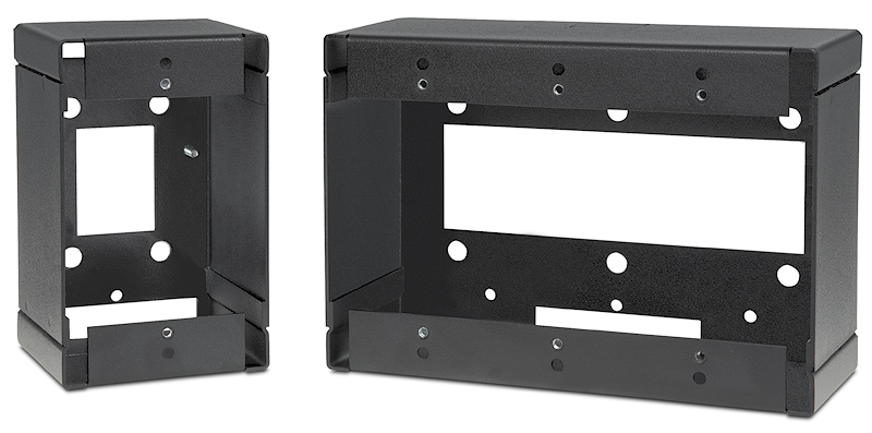 EWB Series available in one- to five-gang size and in a black or white finish