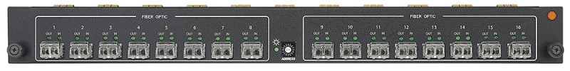 SMX 1616 FOX MM - 16x16 Fiber Optic; Multimode; 2 slots  