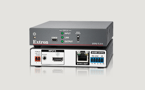 Extron Now Shipping DTP2 T 211 4K/60 HDMI Transmitter with Audio Embedding