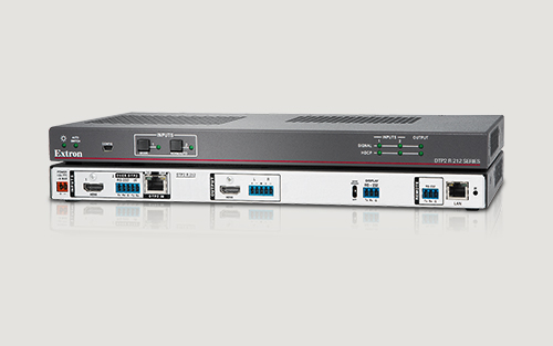 Extron 4K/60 HDMI DTP2 Receiver and Switcher with Audio De-Embedding Now Shipping