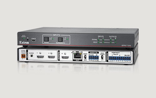 Extron Now Shipping Next Generation 4K/60 HDMI Switcher with Integrated DTP2 Transmitter and Local Output