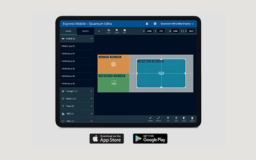 Extron Quantum Ultra Mobile App for Simple, Intuitive Control of Videowalls is Now Available