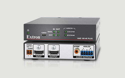 Extron High Performance 4K/60 HDMI Audio De-Embedder for Pro AV is Now Shipping