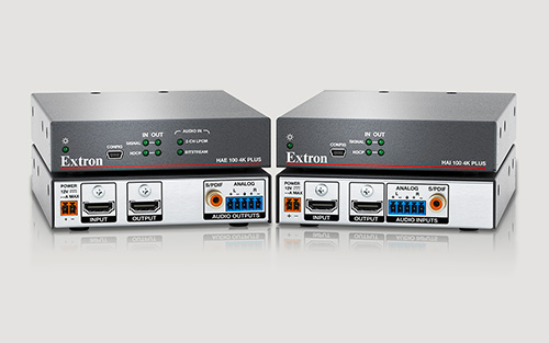 Extron Introduces High Performance 4K/60 HDMI Audio De-Embedding and Embedding for Pro AV
