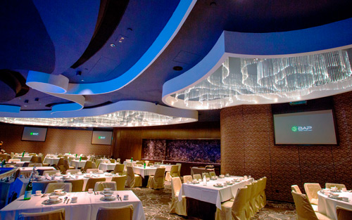 Extron AV Switching, Distribution, and Control Serve Up Multimedia at Neptune's Restaurant Hong Kong