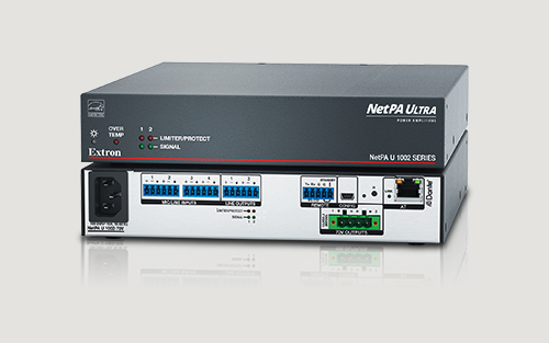 NetPA Ultra Stereo Dante Amplifier with DSP Now Shipping
