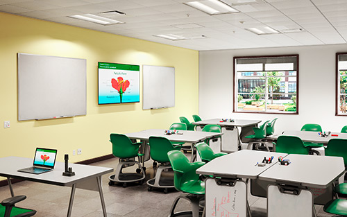 Extron PlenumVault Direct View System - The Perfect Partner for Classroom Flat Panel Displays