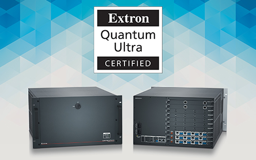 Extron Announces Daktronics Achieves Quantum Ultra Videowall System Certification