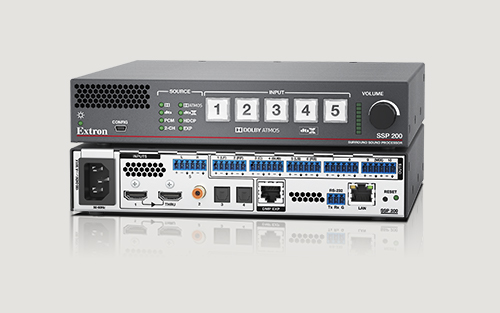 Extron 专门设计用于专业视音频环境的音频环绕声处理器现已供货
