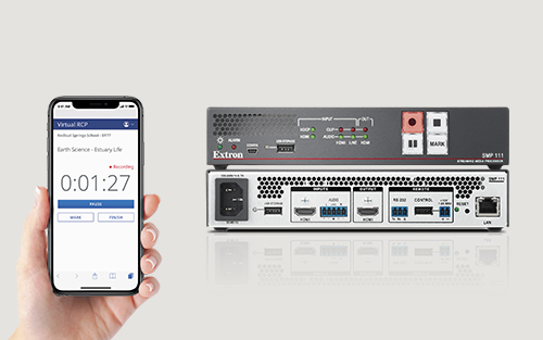 Extron Announces Easy Lesson Recording Control on your Mobile Device