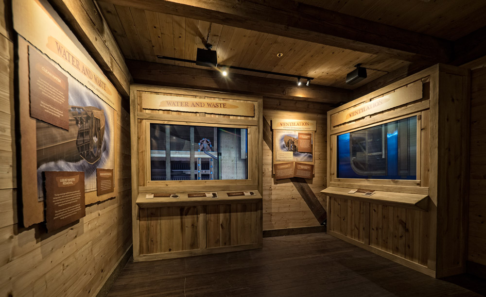 Each of the Ark’s 24 interactive exhibition stations offers visitors a personalized experience with history.