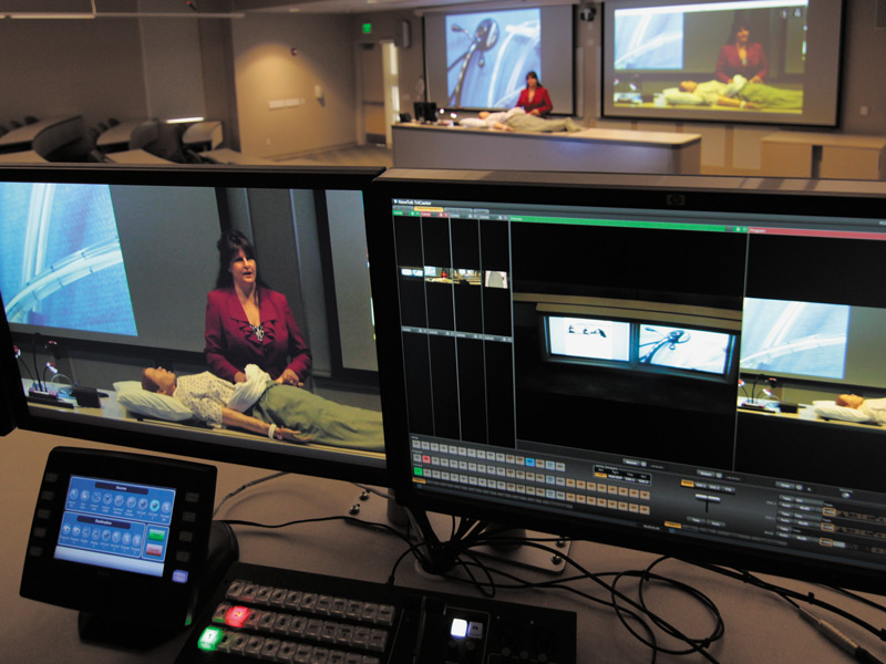 Flexible AV System Switching for presentation and video conferencing