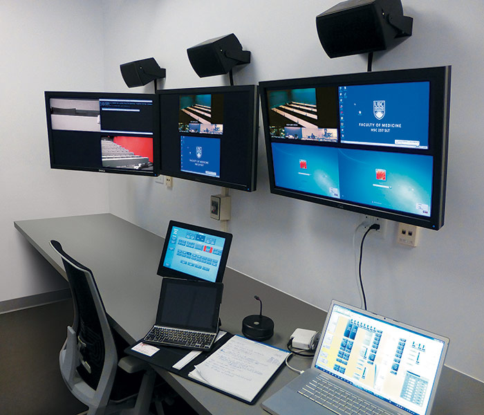 The central control room at an active site operates the TEL system for a facility that lacks the space for a local control room.