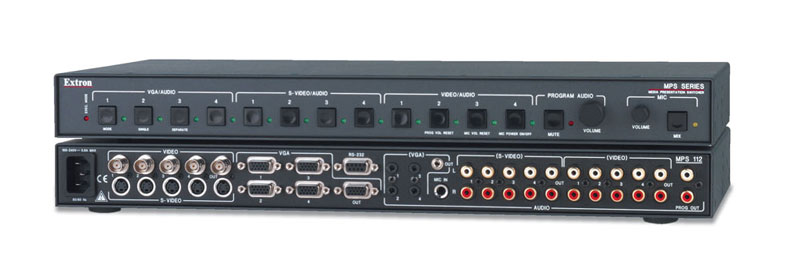 MPS 112 - Switcher with RCA Audio Output