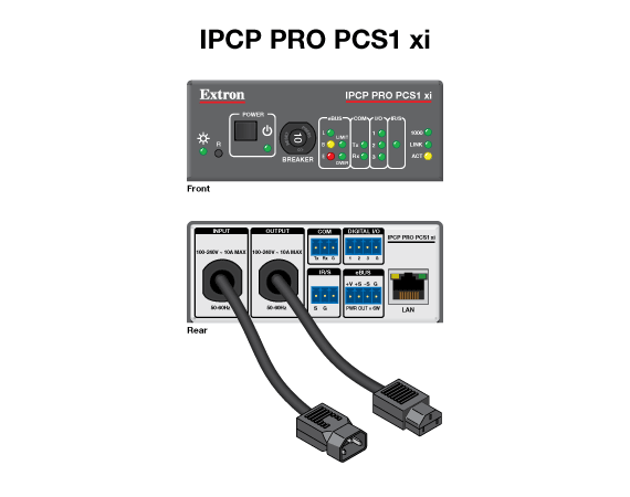 IPCP Pro PCS1 xi Panel Drawing