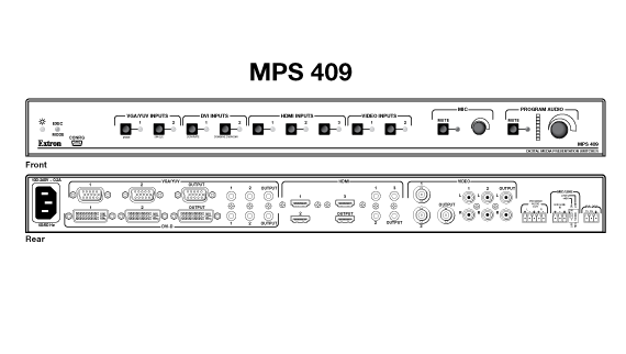 MPS 409 Panel Drawing