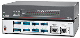 Extron Now Shipping 16 Output Audio Expansion Interface for DMP 128 Plus Audio DSP Processors