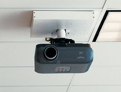 PoleVault ceiling mount simplifies installation