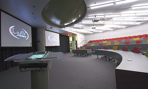 Dial's headquarters building includes a 75-seat training room, which is connected to all other rooms