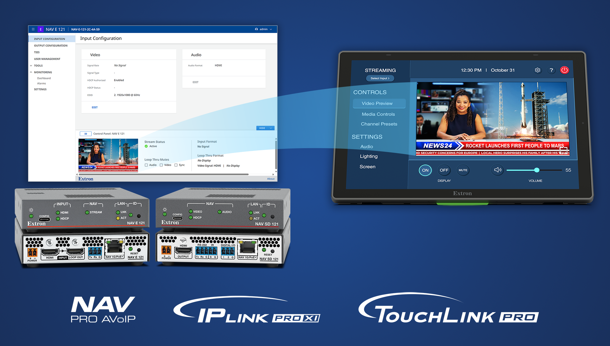 Extron Control Pro Brings Powerful New Features to Mobile Devices