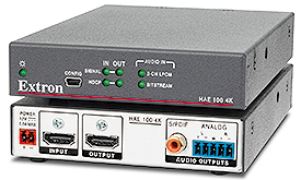 Extron Introduces HDMI Audio De-Embedder for 4K Sources
