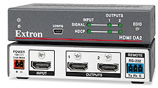 Extron Now Shipping Two Output HDMI Distribution Amplifier