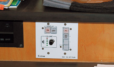 customized installation of the system controller