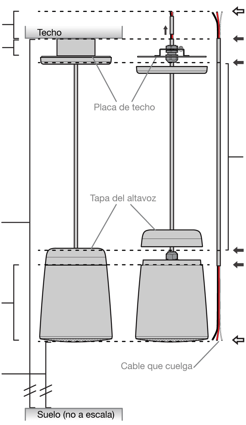 Pendant Cable Calculator Diagram