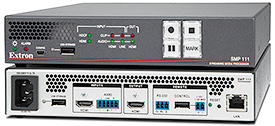 New Extron SMP 111 Provides Extensive Recording and H.264 Streaming Capabilities in a Compact Package