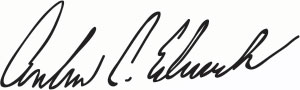 Andrew Edwards signature