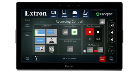 Extron Room Contol Solutions