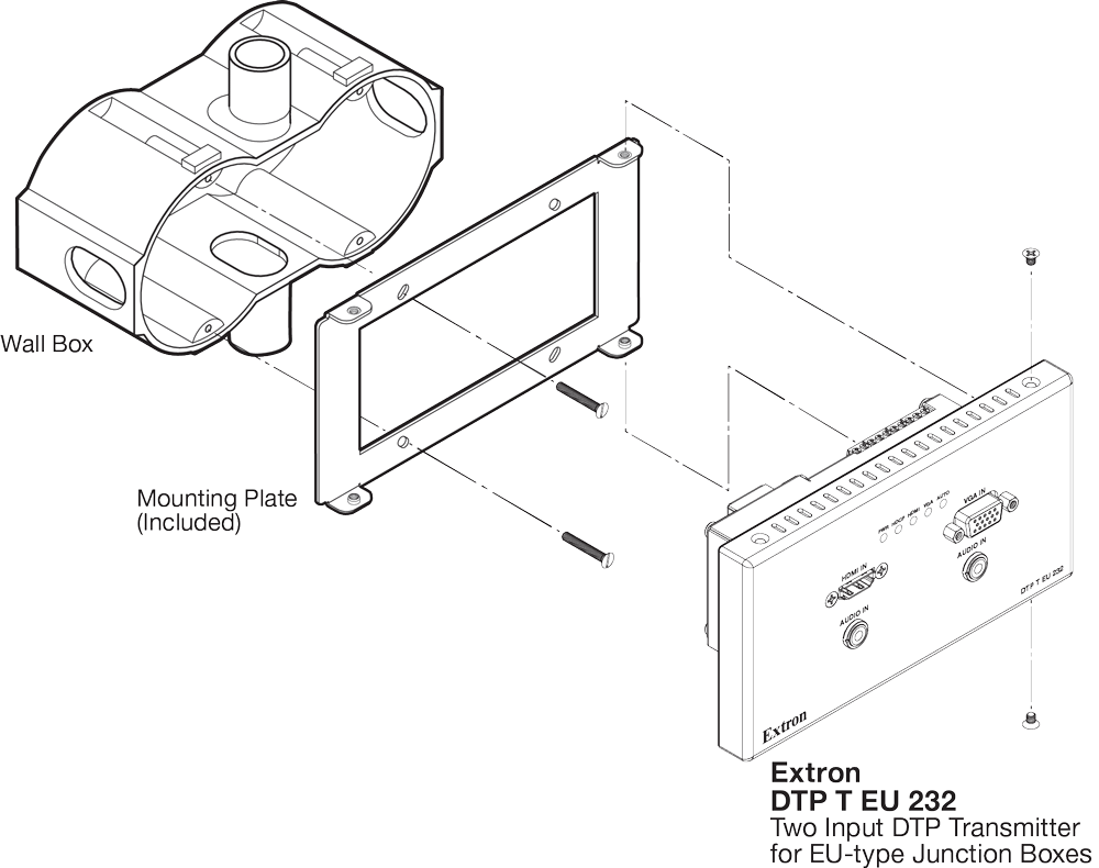 Wall Box Mounting Diagram