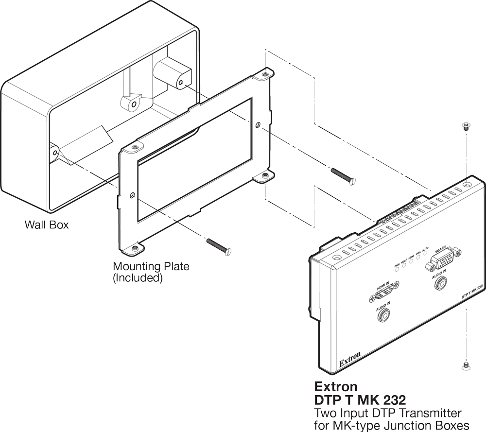 Wall Box Mounting Diagram