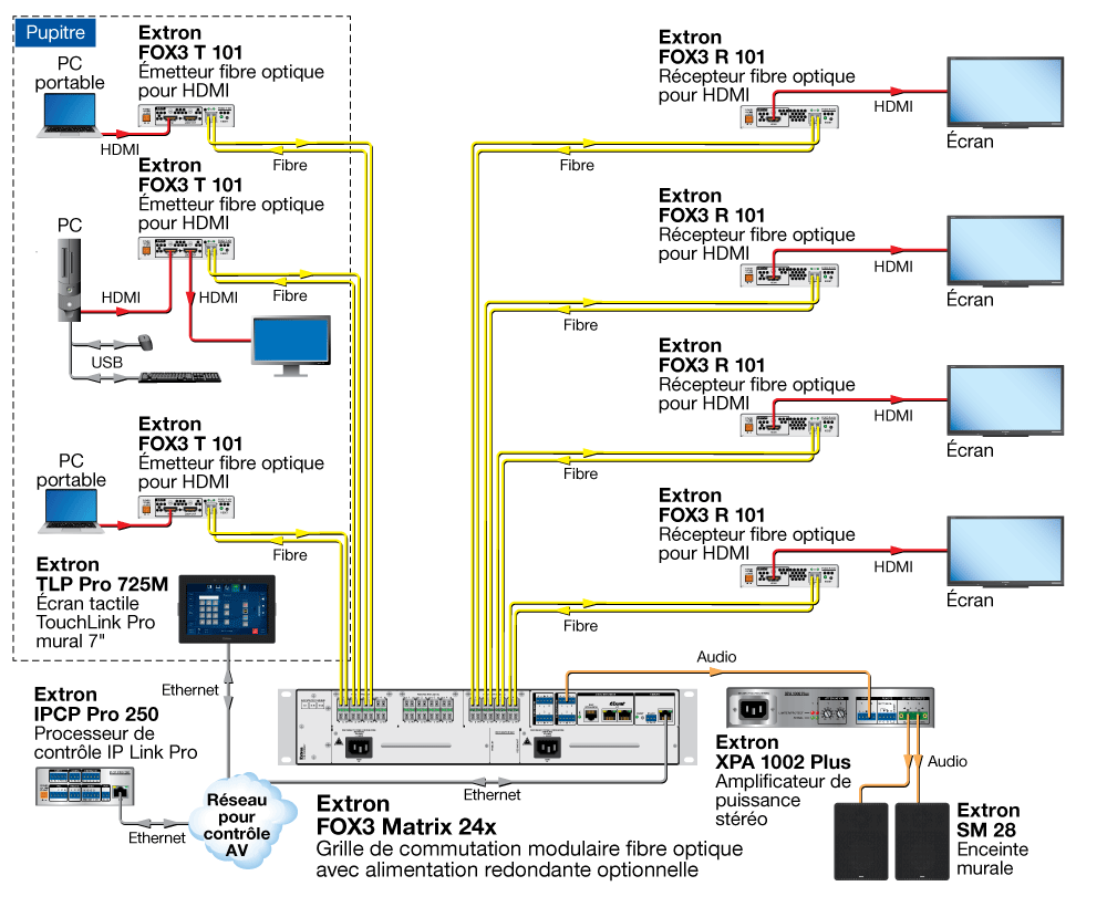 Groupe FOX3 Diagram
