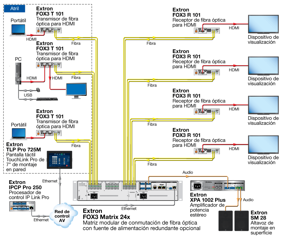 Grupo FOX3 Diagram