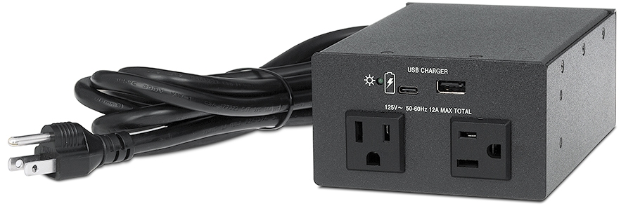 AC+USB 311 US, Cord comes with an attached power cord