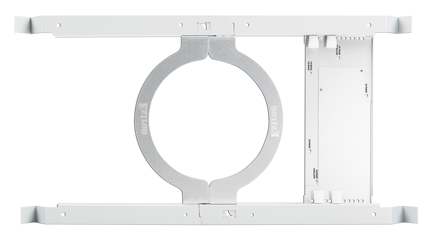 ATB 100 Assembled To Modular V-Rail With Foldable C-Ring - not included, Bottom View