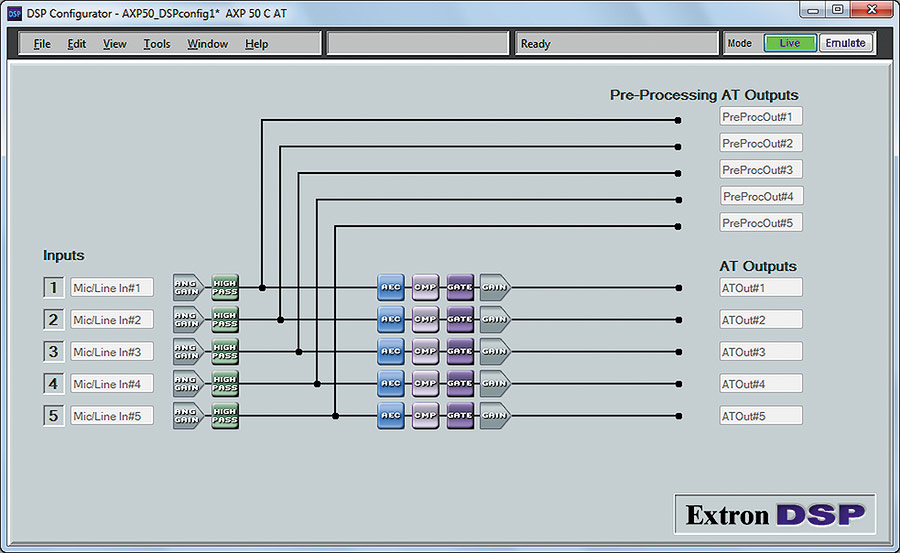 DSP Configurator Software Software Extron