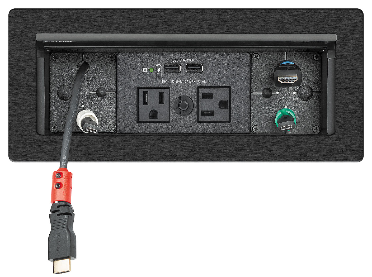 Keeps cables aligned and standing vertically for easy access as well as color coding for easy visual identification