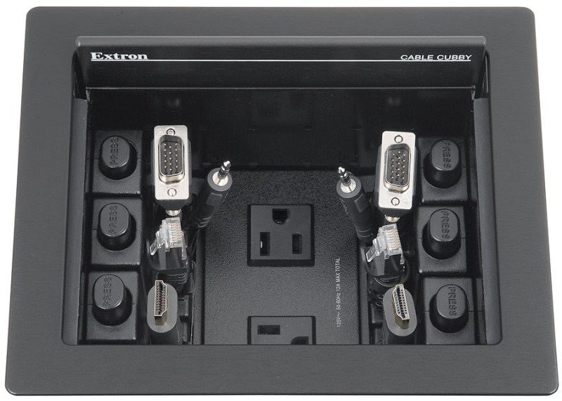 Included Retractor Bracket holds three Retractor or Retractor XL Series modules per side