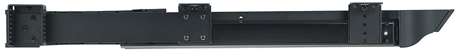 Friction catch secures drawer in open and closed positions