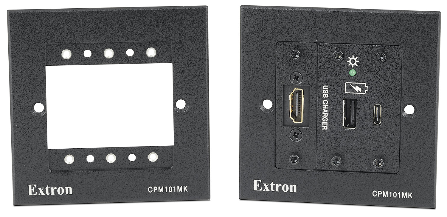 CPM101MK shown with optional Extron products