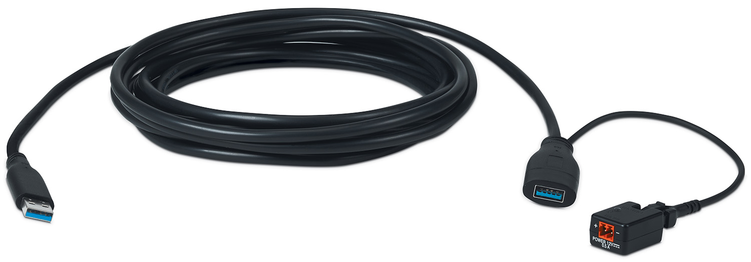CPI 51 supplies select Extron active cables with auxiliary power