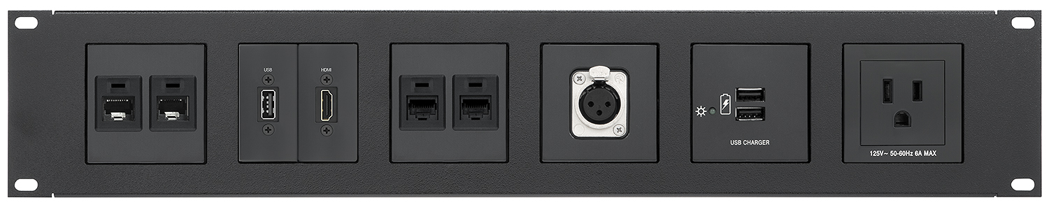 Shown with optional Extron products