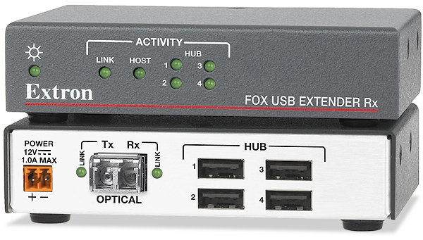 FOX USB Extender Rx MM